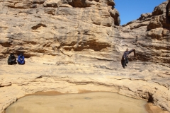 على ضفاف بحيرة طاسيلي ناجر, تمنراست, الجزائر